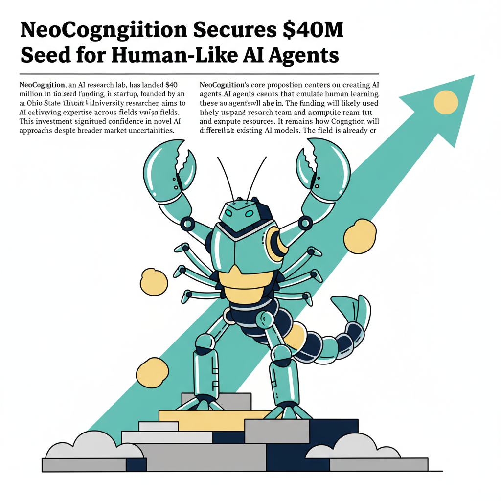 NeoCognition Secures $40M Seed for Human-Like AI Agents